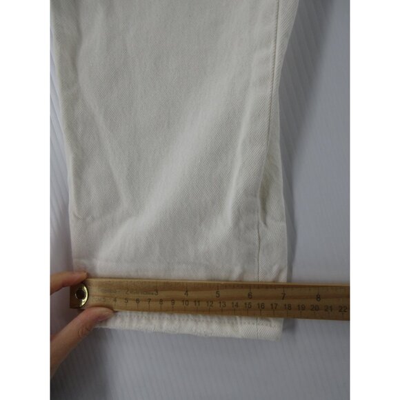 Levis 501 CT Jeans 30 Button Fly Distressed Cropped Denim Pants NEW - Picture 12 of 16